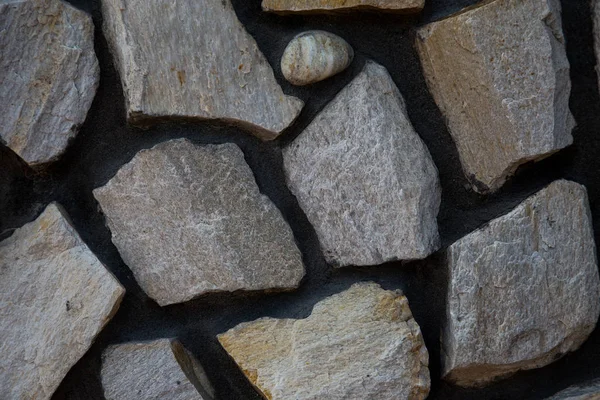古い石の石積み 背景のテクスチャ お使いのデバイスの壁紙 — ストック写真