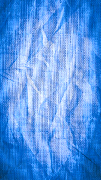 Κάθετη Μπλε Τσάντα Γιούτα Λινάτσα Οριζόντια Υφή Φόντου Κοντινό Πλάνο — Φωτογραφία Αρχείου