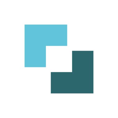 Beyaz Arkaplanda Mavi Renkli Ekin Simgesi. Eps-10.