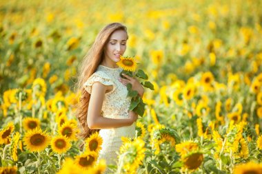 Ayçiçeği için heyecan kadındır.