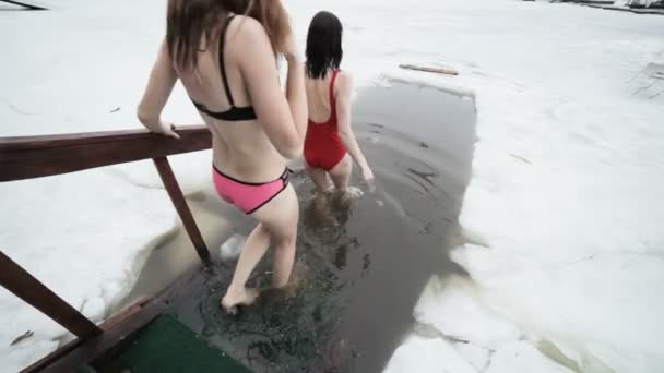 stores with bathing suits in winter