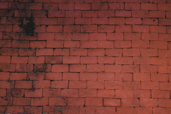 Vermelho tijolo parede textura fundo — Fotografia de Stock