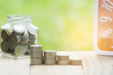 Hesabı ve para Finans banka için hazırlamak kavramı, satır o