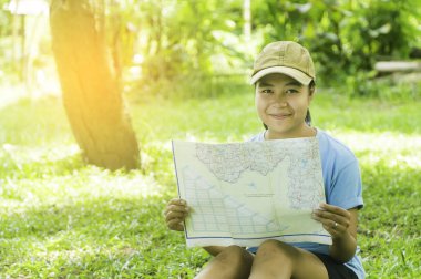 Açık havada turizm doğa arka plan