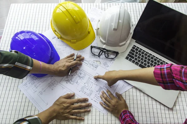 Prosjekteringsgruppebegrep . – stockfoto