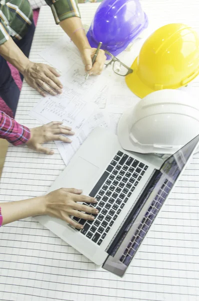 Prosjekteringsgruppebegrep . – stockfoto