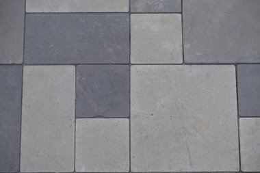 Tasarımcı gri için arka plan için kaldırımda kiremit