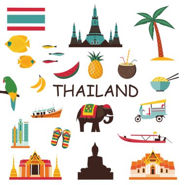 symbols and icons set. Vector illustration