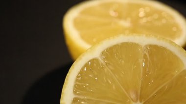 Juicy zengin vitamin C, etkili çare ve antiseptik tıpta kesip limon