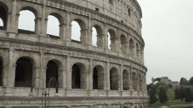 Colosseum cephe, Roma, İtalya'nın kültürel miras ünlü cazibe