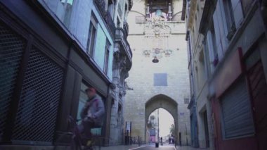 Kent kapısı Bordeaux, Fransa, antik mimari, Simgesel Yapı bağlantı noktası Cailhau