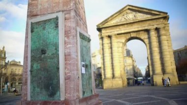 Şarap yapımı anıt ve eski arch adlı yer de la Victorie Bordeaux, Fransa