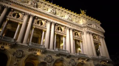 Antik mimarisinin güzel: Academie Royale de Musique Paris, Fransa