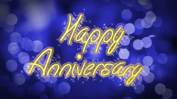 Happy Anniversary Creative Congratulation Message Celebration