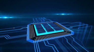 Elektrik darbeleri çalıştıran bilgisayar devre kartı, veri alayı, elektron