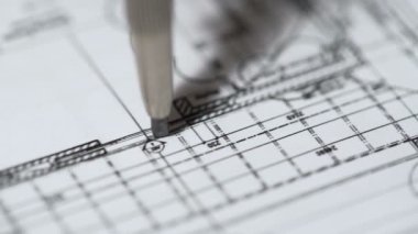 Mühendislik İnşaat Bürosu, mimari çizim ayrıntılı yapı planı
