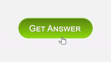 Cevap web arabirimi düğmesi tıklandığında fare imleci, farklı renkler ile olsun