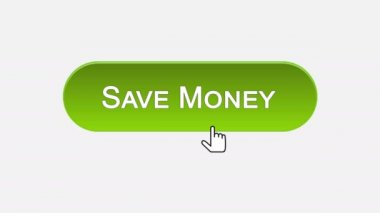 Kaydet para web arabirimi düğmesi tıklandığında fare imleci, farklı renkler ile