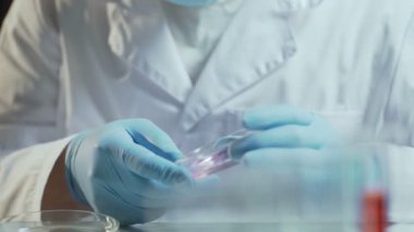 Biyolojik malzeme tutarlılığını test araştırma laboratuvarı alt