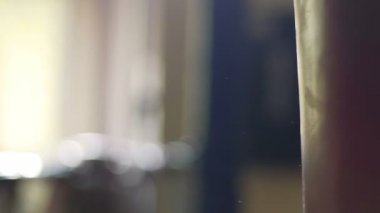Punchbag, profesyonel sporcu hazırlama için önemli isabet boksör yumruklarını maç