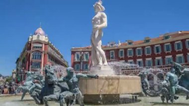 Apollo Çeşmesi, gezi tur için Nice, heykel sanat merkezinde heykeli