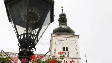 Eski güzel Saint Mark Kilisesi, Zagreb şehir'in mimaride dış