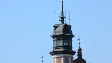 Güzel tuğla ev Gdansk Doğa Bilimleri toplumun Panoraması