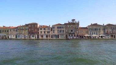 Su tur harika binalar büyük Kanal üzerinde görüntülemek ve köprü Venedik oteli