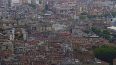 La Spezia cityscape, İtalya, Cinque Terre binalarda hava Panoraması
