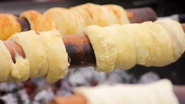 Lezzetli tatlılar sokak gıda Festivali, yemek un ürünleri, ekmek fırınları için