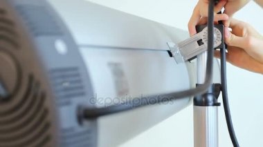 Kızılötesi elektrikli ısıtıcı, güvenlik kuralları ve düzenlemeleri Kurma eğitimleri
