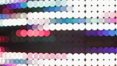 RGB Led şerit ışıkları aydınlatıcı farklı renkler, arka plan, portre