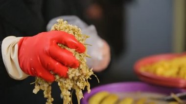 Pazarlamacı hizmet müşteri, jonjoli plastik torba, kalite kontrol ambalaj