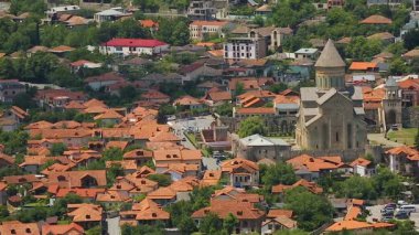 Şehir Merkezi, antik mimari Svetitskhoveli Katedrali, yatay