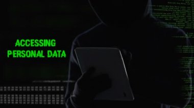 Parola çatlama ve tablet kullanarak tüm dosyaları veritabanı silme meçhul hacker
