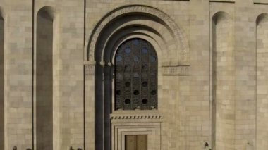Drone filme antik Mesrop Mashtots Enstitüsü eski el yazmaları, Ermenistan