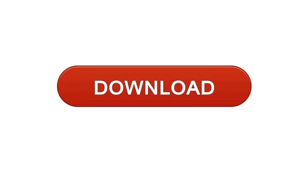 Download web interface button win red color, internet site design online service — Stock Photo, Image