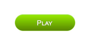 Oyun web arabirimi düğme yeşil rengi, online oyun uygulama, video programı