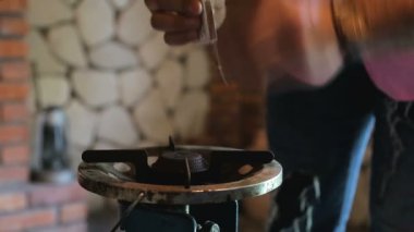 Yemek pişirmek için Gaz yakıcı ışık ve Oda, Isıtma ekipmanı çalışmak istiyor dostum