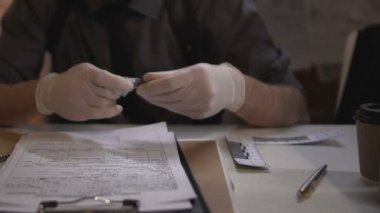 Dedektif delil inceleme yapılması, ölçme ve kurşun kalibre yazma