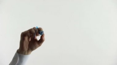 Araştırma kelime yazılı cam, yeni güvenli işlem teknolojisi, blockchain