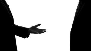 Silah, basınç, yasadışı anlaşma tarafından tehdit eden haydut için para veren işadamı