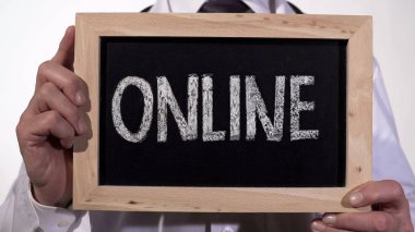 Blackboard terapist eller, Tıbbi Danışma, Internet üzerinde online yazılı