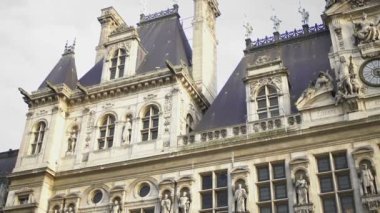 Hotel de Ville Binası, Belediye Binası, Paris mimari, tarihi gezi
