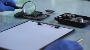 Microcircuit kontrol ve doldurma rapor, bilgisayar yönetim kurulu onarım, çip mühendisi