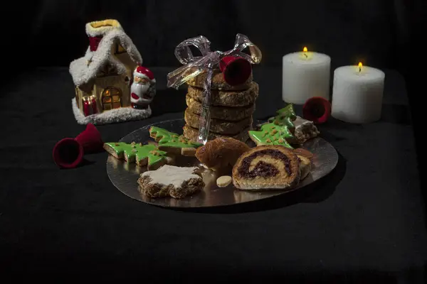 Muffins Kekse Einzeln Und Individuell Von Hand Gebacken Für Jeden — Stockfoto