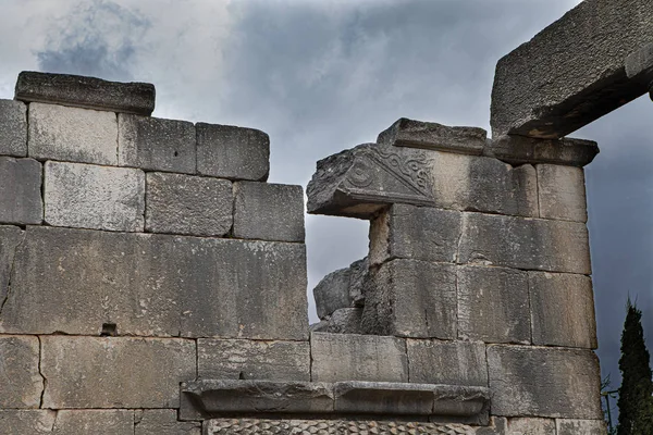 Parques Históricos Israel Monumentos Hermosas Vistas Estudiar Historia Cultura — Foto de Stock