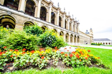 Residenz, Münih, Bavyera, Almanya ve Avrupa 'nın ön yüzü
