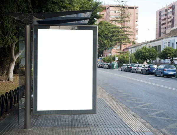 Cartellone Nel Centro Della Città — Foto Stock