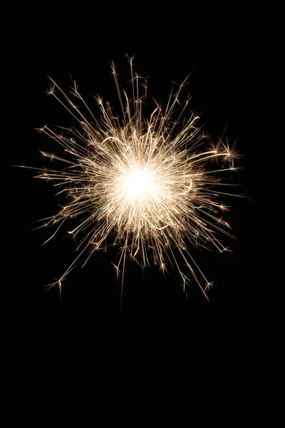 A Burning Sparkler — Stock Photo, Image